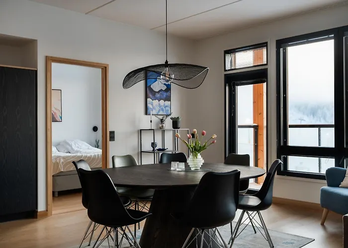 Le Lingonberry D23 Ski-in Ski-out By Aavalevi